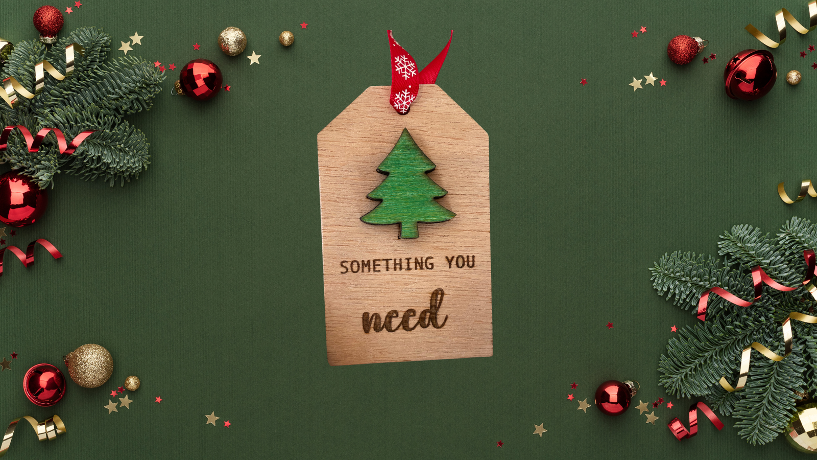 Rustic Wood Holiday Gift Tags – Laser Engraved Personalized Christmas Present Tags Set - Image 3